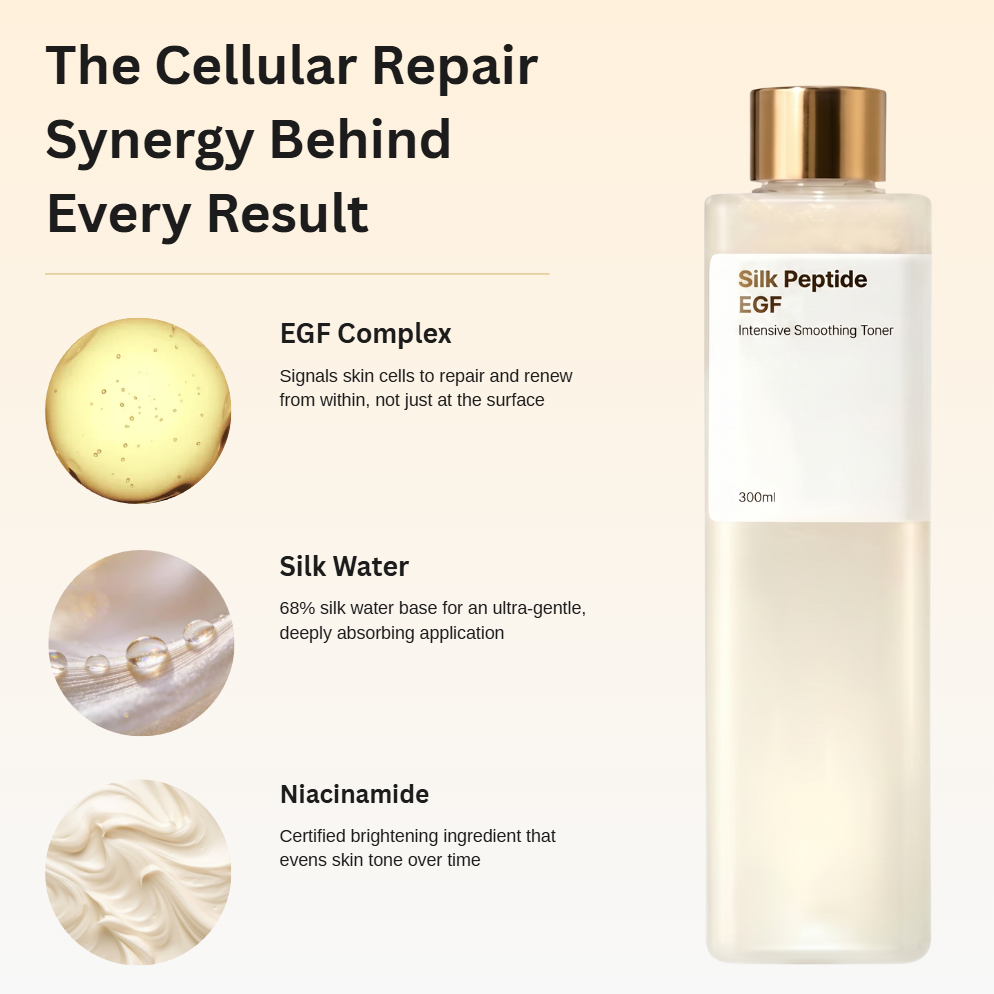 Silk Peptide EGF Toner